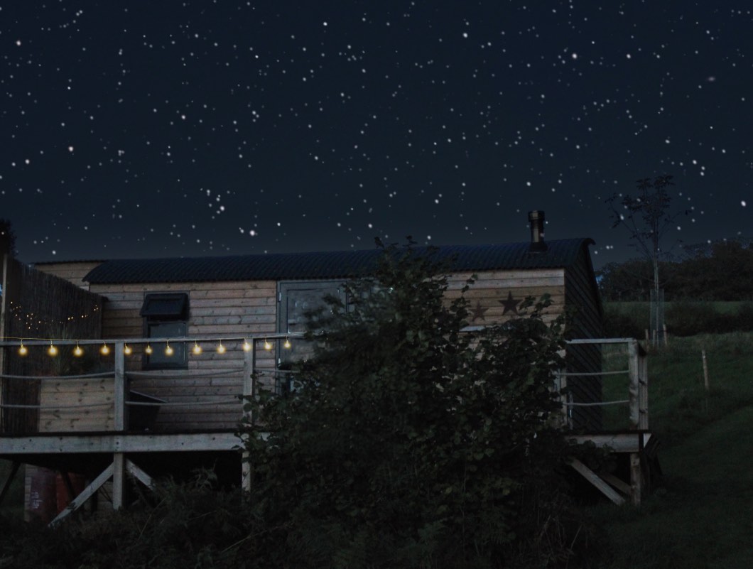 stargazing cabin Devon