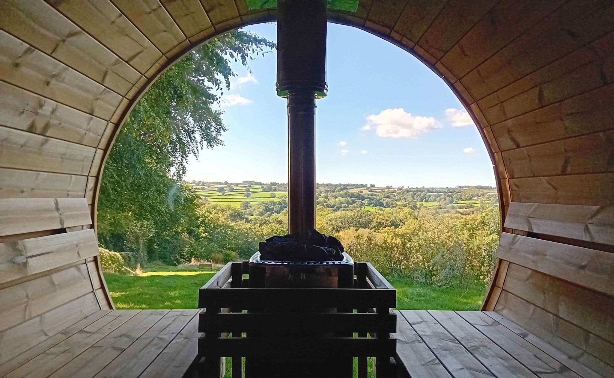 Outdoor Wood-fired Sauna